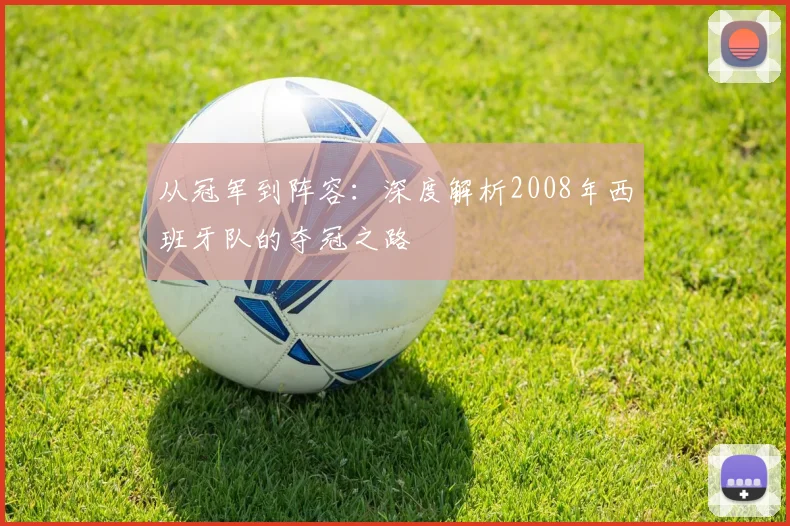 从冠军到阵容:深度解析2008年西班牙队的夺冠之路