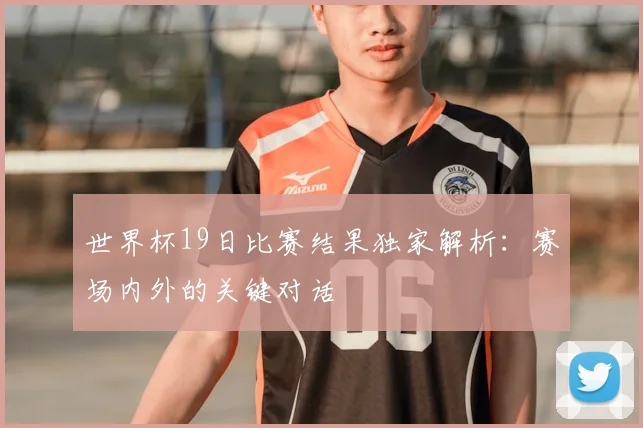 世界杯19日比赛结果独家解析：赛场内外的关键对话